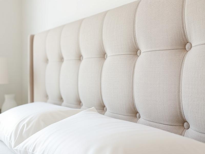 Upholstered headboard — Mattresses & beds deep cleaning