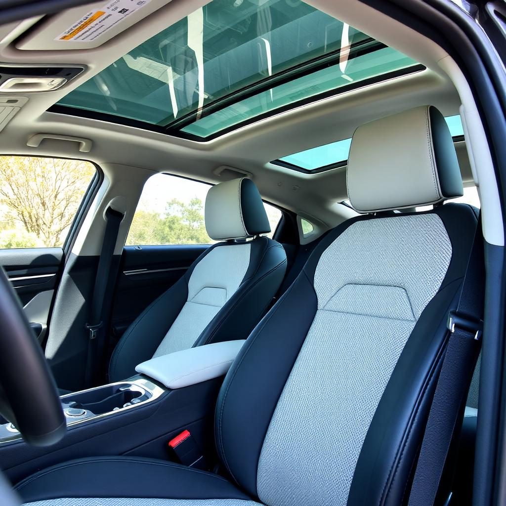 Limpieza profunda del interior del coche