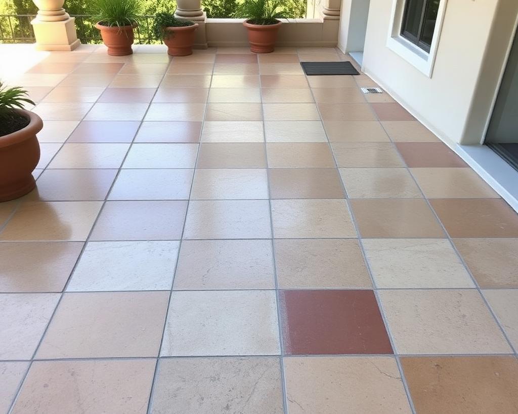 Outdoor floors, paths & steps — after cleaning